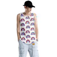 4. jula 3D print casual rezervoar za muškarce Američka zastava SAD Zastava 4. srpnja Eagle Muscless majica bez rukava za zabavu za teretane