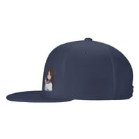 Moe Anime Cute Girl Baseball Caps, kape za kamionske kape za muškarce i žene, podesive ravne kape, mornarice