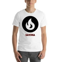 Pamučna majica sa Savona vatrom kratkim rukavima po nedefiniranim poklonima