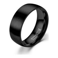 Botrong titanijum titanijumski čelični prsten od nehrđajućeg čelika od nehrđajućeg čelika Muški porodični pokloni za djevojčice na klirensu