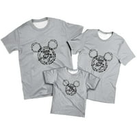 Mickey Mouse i Donald Patka uzorci roditelj-dječja odjeća modna majica kratkih rukava kratki rukav, prikladni na vratu posade, pogodno putovanje za nošenje