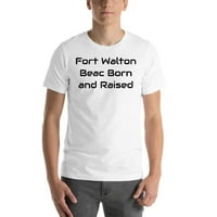 Nedefinirani pokloni L Fort Walton Beac Rođen i uzdignuta pamučna majica kratkih rukava