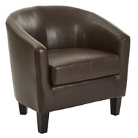 Slaven 21.25 stolica za barel, atraktivna i udobna akcentna stolica, kapacitet težine: lb