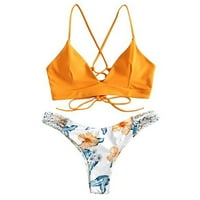 Wwomen's Bikini Clot cvijet dva kušanja za kupaće kostimi