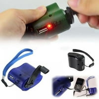 Clearsance Prijenosni ručni ručni upravljač Dinamo generator vanjski hitni USB punjač za punjač za mobilni