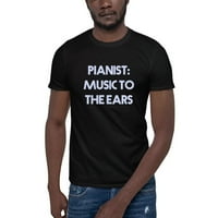 Pijanista: Muzika do uši retro stil kratkih rukava majica majica po nedefiniranim poklonima