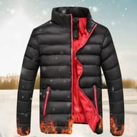 TEJIOJIO Zimska klirens Kostni zima topli tanak prikladan desni bubble kaput casual jakna odjeća