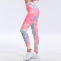 Xinqinghao Plus Veličina Joga hlače za žene Ženska bealjiv osjećaj visokog struka Podizanje fitness
