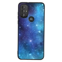 BLUE-SPACE Telefon za moto G Snaga za žene Muška Pokloni, Mekani silikonski stil otporan na udarce -