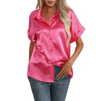 Košulje JTCKarpu za žene Ležerne prilike Bluze Košulje Ležerne prilike ljetne vrhove Majice kratkih