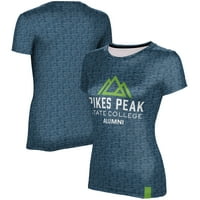 Ženska mornarica PESTY PIKES Peak State College Alumni logo majica