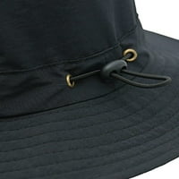 Cocopeaueunt UV zaštita sunčani šešir za žene Muška široka ruda u UPF 50+ kašika HAT COMFY Sklopivi