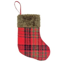 Veki Božićna čarapa 3,74 * Xmas Čarapa Super Soft Plish Classic Viseći čarape sa porodičnim Holiday