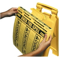 RubberMaid komercijalni, RCP4254CT, dvojezični prelijevni jastučići, kutija, žuta