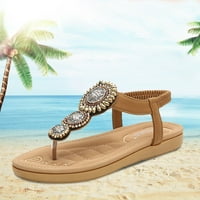 Caicj Cipele za žene Ženske sandale cipele Udobne cipele hodanje sa klizištem na ležernim ljetnim plažama
