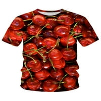 Abtel Muške majice Grafičke majice Modni ljetni vrhovi Muški ležerni odmor Pulover Style-e XL