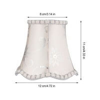 Zaštitna lampica Flannelete zaštitna lampa Shade tkanina Šandelska lampa za hlađa za kućnu spavaću sobu