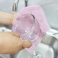 Bigstone dvostrana voda upijajuća kuhinjskog posuda za pranje ručnika za pranje ručnika