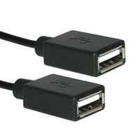 2. Mužjak do dvostrukog USB ženskog i razdjelnika kabela za napajanje kabela
