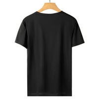 Ženska okrugla vrat Ležerne prilike tiskane majice Majice čvrste majice za žene majice za žene za