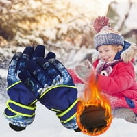 Rukavice Zimske tople skijalice za djecu i vodootporne vode za snijeg za snijeg snijega snijega za snijeg