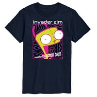Invader Zim - Invade The World - Muška grafička majica kratkih rukava