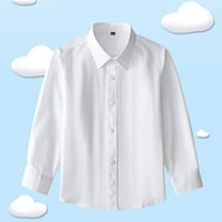 Dugme za bebe Dječje majice Bijela dječaka Bluza Klidren Nosite formalne djevojke vrhove