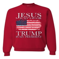 Divlji Bobby, Isus je moj Spasitelj Trump je moj predsjednik vjerski ponos američki zastava politički