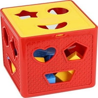 Blokovi sorte sorter sorter - dječji blokovi uključuju oblike - igračke oblikovanja boja s šarenim sorte kocke bo - Moje prve igračke za bebe - igračke za dječake i djevojke - original22