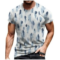 Feterrnal Muška majica kratki rukav tiskani ljetni okrugli vrat Najprodavaniji duks muški košulji