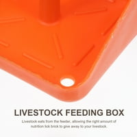 Stočna ovčja hrana posuda za hranu za hranu stoča za stoku hladnjak box zadebljano blok kutije
