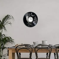 Owl Vinyl Clock za muškarca i ženu ptice originalni kućni dekor sova vinil rekord zidni sat Simbol mudrosti
