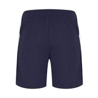 Chueoow ljeto muške kratke hlače Dužina koljena kratke hlače za patchwork džep elastična struka bočna