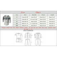 Majice Gubotare za muškarca Ležerne prilike CASTEN 3D digitalni tisak majica dugih rukava
