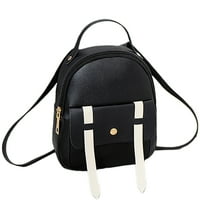 Kripyery Women Flip Cover Pocket Pocket patentni zatvarač Mini ruksak Travel School Bag torbica