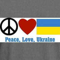 Cafepress - Mir Love Ukrajina Muška udobnost Comfort Colors® majica - majica muške udobnosti