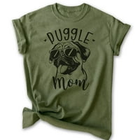 Majica mama, unise ženska košulja, vlasnik pupa, najbolji pas mama poklon, heather vojna zelena, 3x-velika
