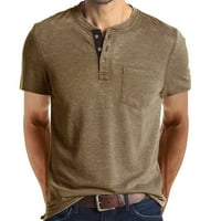 Zermoge majica Bluze za muškarce na klirensu Prodaja Muškarci Kratki rukav Beefy Mišić Basic Solid čiste