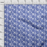 Onuone pamučne kamebličke srednje plave tkanine cvjetni opskrbe za quilling priključak za šivanje tkanine sa širokim dvorištem