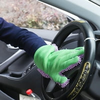 Dvostruka bočna rukavica Coral Plišani automobil za pranje rukavica višenamjenska čišćenje Obriši rukavice