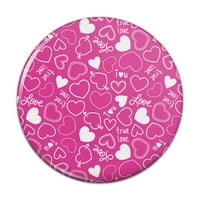 Slatka srca Ljubav uzorak na ružičastom PIN karticu PIN