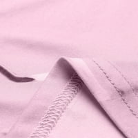 Žensko modno srce Print V-izrez plus veličina dugih rukava bluza HOT6SL4870007