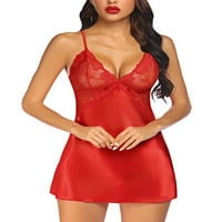 Avidlove ženski donje rublje Satin čipka Chemise Nightbown Sexy Full Slips Spaywer haljina šampanjca,