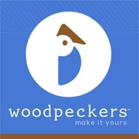 WOODPECKERS® prirodni drveni sladoled štapići liječiti štapove zamrzivač pop štapići, dužine drvenih