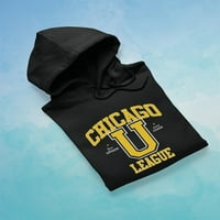 Chicago u ligu Sportski stil Hoodie muškarci -Image by Shutterstock, muško mali