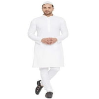 Muška čista pamučna bijela Eid Specijalna svečana kurta pidžama kurta salwar kratka kurta