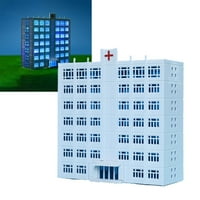 Model Željeznička stana Građevinski bolnički model N skala Građevina 1: DIY