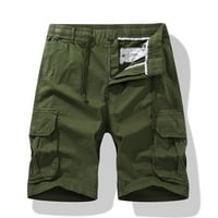 CLLIOS MENS CARGO SHORTS BIG i visoki multi džepovi kratke hlače na otvorenom vojne kratke hlače Udobne