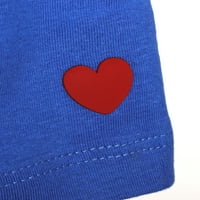 Daxton Premium Thirt sićušna srca Detaljne majice kratkih rukava - 3pk snop