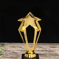 Golden šuplji izlazni dizajn nagrada Trofej plastične nagrade nagrade Dekor konkurencija nagrada za poklon nagrada Trofej sa bazom za ceremoniju uvažavanje